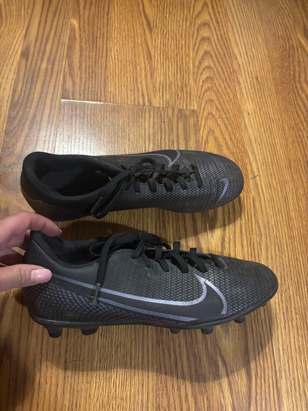 Black Nike Soccer/ Football Athletic Cleats